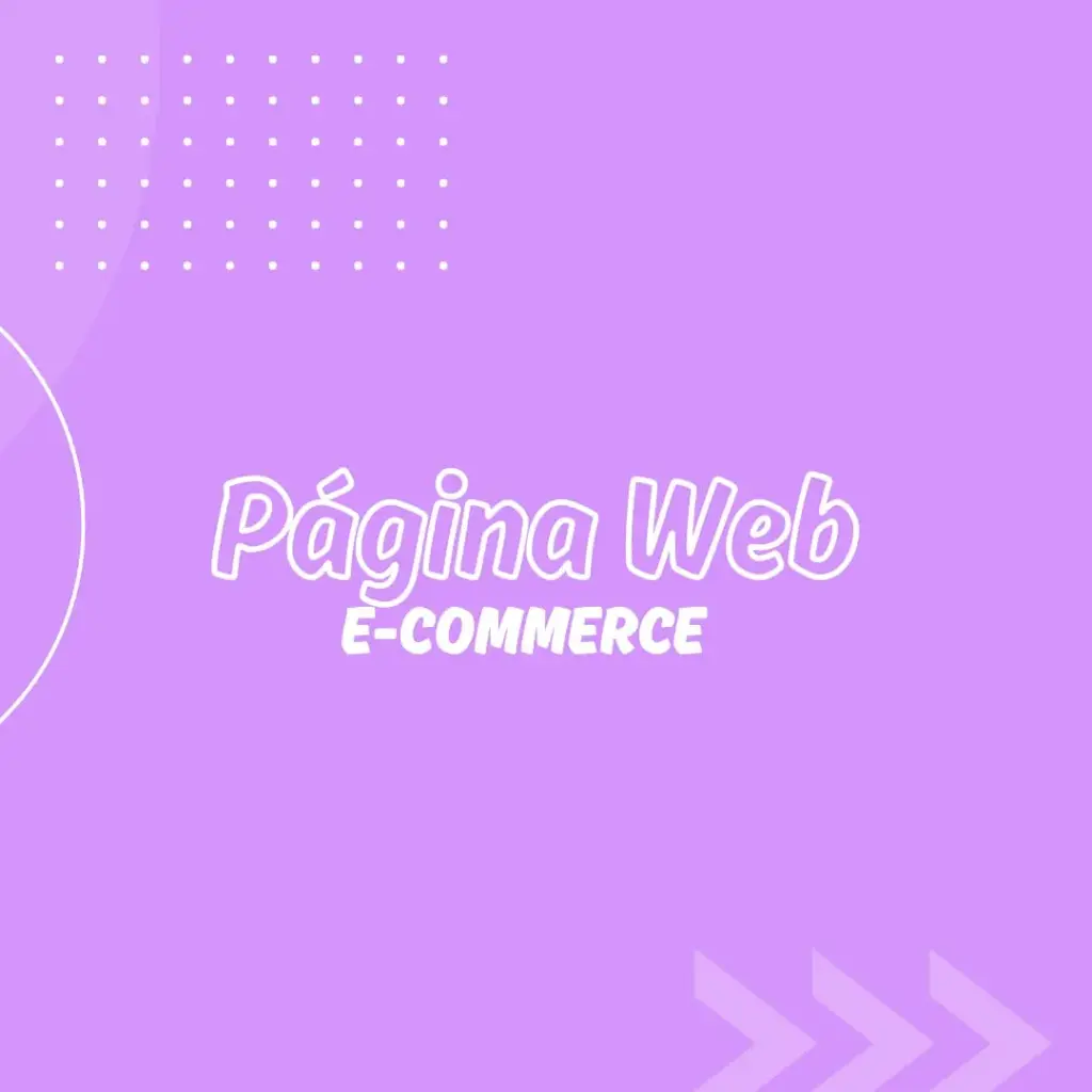 Creación de Pagina WEB ECommerce (Tienda Online)
